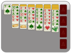 Solitaire Card Games - Get into the holiday spirit with Christmas Solitaire!  This FREE site features your favorite solitaire games -- 1 Card, 3 Card,  Spider, Freecell, Yukon, Klondike, and more! Play